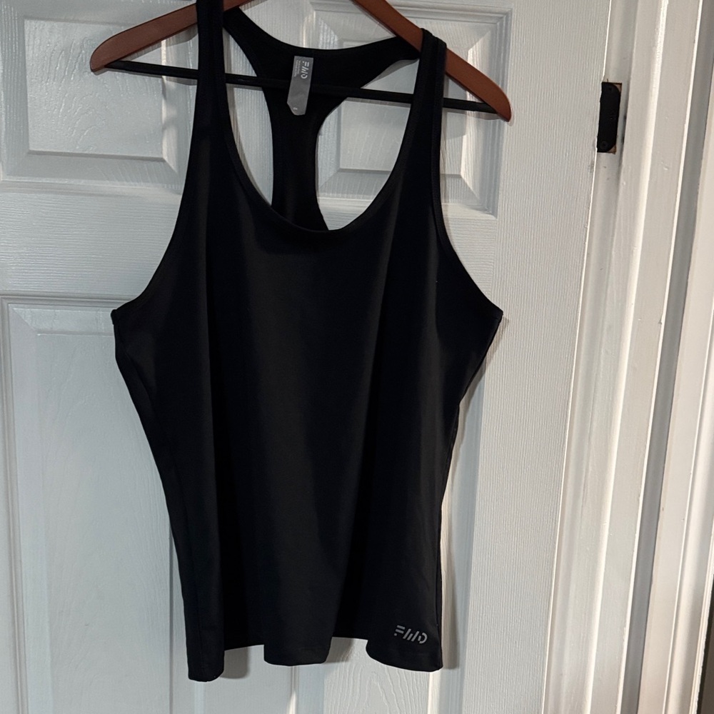 FWD 
Women's Black Racerback Tank Top